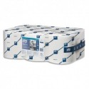 TORK Lot de 6 Bobines Maxi Reflex papier d'essuyage à dévidage central feuille à feuille 114m 1 pli blanc
