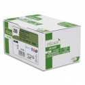 GPV Boîte de 200 enveloppes recyclées extra Blanches Erapure, format DL 110x220mm 80g