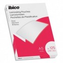 IBICO Pack de 100 pochettes de plastification brillantes A5, 125 microns 627315