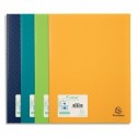 EXACOMPTA Protège document FOREVER 30 pochettes/60 vues PP recyclé 5/10e. Coloris assortis