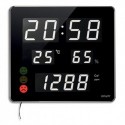 ORIUM Horloge et mesureur de CO2. Affichage Led. Température et taux d'humidité.