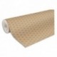 CLAIREFONTAINE Rouleau papier cadeau Losange Kraft brut 70g. Dimensions : 50 x 0,70m. Motifs Losanges or