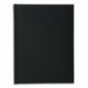 EXACOMPTA Registre folioté format 29,7x21cm 300 pages 90g quadrillées 5x5. Toilé. Coloris noir