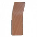 ALBA Patère magnétique en bois au design zen et épuré