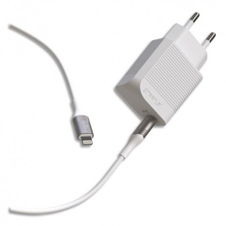 GREEN-E Kit d'un chargeur secteur USB Type C + 1 câble Lightning C94