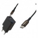 GREEN-E Kit de charge comprenant un chargeur secteur USB Type C + un câble USB Type C/USB Type C