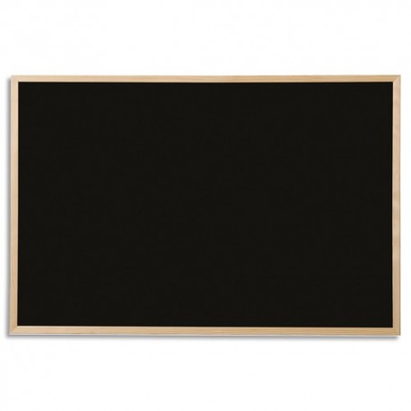 BI-SILQUE Tableau noir pour craie, cadre en bois de pin. Format 40x30 cm -  Direct Papeterie.com