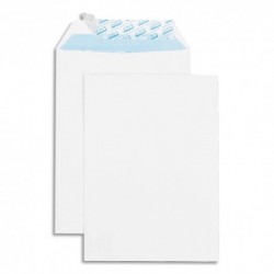 GPV boite 500 pochettes autoadhésives velin blanc 90g format 162x229 C5