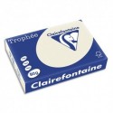 Ramette papier couleur A4 Clairefontaine Trophée 80g 500 feuilles couleur gris perle