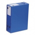 Boite de classement Viquel Maxidoc polypropylène 12/10ème dos de 12cm coloris bleu opaque