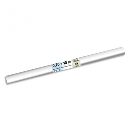 Rouleau couvre livre PVC incolore- 8/100e 0,70x10 m Ecole