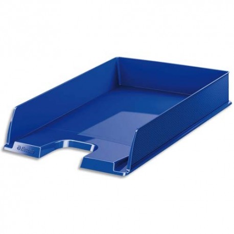 Corbeille à courrier Esselte - Corbeille EUROPOST - Bleu opaque - L25,4 x H6,10 x P35 cm