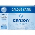 Papier calque Canson pochette de 12 feuilles calque format A4 90 grammes