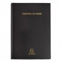 EXACOMPTA Agenda Perpétuel recettes/dépenses 1 jour par page - format 15 x 21 cm couverture noire
