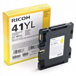 RICOH GC41Y - Cartouche gel jaune de marque Ricoh GC-41Y (405764)