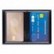 ELBA Etuis pour 10 cartes de crédit, 6,5 x 19,5 cm, PVC 15/100eme