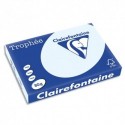 Ramette papier couleur A3 Clairefontaine Trophée 80g 500 feuilles couleur bleu