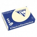 Ramette papier couleur A4 Clairefontaine Trophée 80g 500 feuilles couleur ivoire