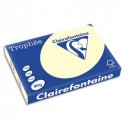 Ramette papier couleur A3 Clairefontaine Trophée 80g 500 feuilles couleur ivoire