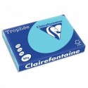 Ramette papier couleur A3 Clairefontaine Trophée 80g 500 feuilles couleur bleu Alizé