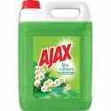 AJAX Bidon de 5 litres nettoyant parfum fleurs de printemps/ brassé de fleurs