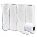 HYGIENE Colis de 48 rouleaux Papier toilette Extra blanc ouate 2 plis recyclée 200 feuilles 247245R