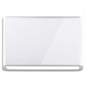 BI-OFFICE Tableau blanc émaillé Mastervision avec auget - Dimensions L120 x H90 x P7,5 cm blanc brillant