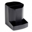 EXACOMPTA Pot à crayons ECO BLACK en PP recyclé - Dimensions : H 12,3 x Ø9 cm. - Noir