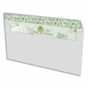 OXFORD Boîte de 500 enveloppes recyclées extra blanches 90g format DL (110x220)
