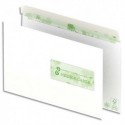 OXFORD Boîte de 500 enveloppes recyclées extra blanches 90g format C5 (162x229) avec fenêtre 45x100 mm