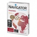 SOPORCEL Ramette 500 feuilles papier extra blanc Navigator Presentation 100G CIE 169