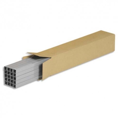 EMBALLAGE Caisse longue en carton brun simple cannelure - Dimensions : L60 x H10 x P10 cm