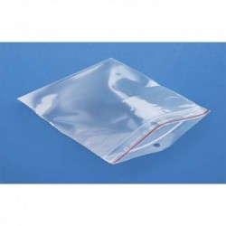 EMBALLAGE Boîte de 1000 Sachets plastique à fermeture zip transparent 60 microns - H40 cm ouverture 30 cm