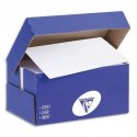 CLAIREFONTAINE B/250 enveloppes blanches auto-adhésives 90g format DL 110x220mm 
