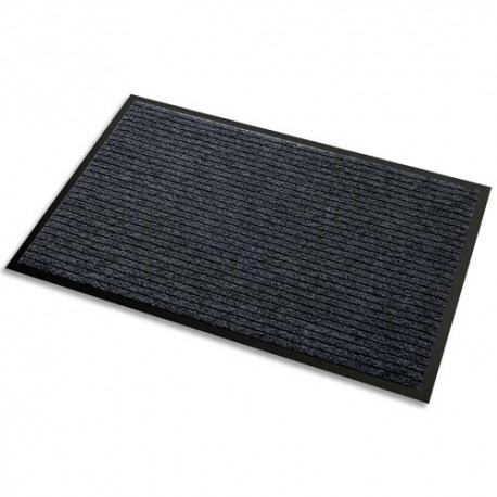3M Tapis d'accueil Aqua Nomad 45 noir double fibre gratante et absorbante 90 x 60 cm épaisseur 5,6 mm