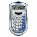 Calculatrice Texas Instruments 8 chiffres TI 706SV alimentation mixte/couvercle de protection
