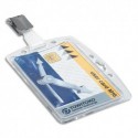 DURABLE B/10 Portes-badge avec enrouleur pour 1 carte de sécurité