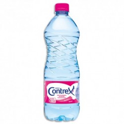 CONTREX Bouteille plastique d'eau d'1 litre