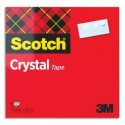 SCOTCH Ruban scotch crystal clear 600 en 19mmx66m