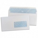 Eco 5* B/500 enveloppes blanches autoadhésives 80g format DL (110x220) fenêtre 45x100mm