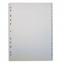PERGAMY Jeu 31 intercalaires numériques 1-31 polypropylène format A4. Coloris blanc