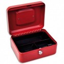 Caisse à monnaie Eco 5* rouge - Dimensions : L20 x H9 x P16 cm - Rouge