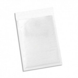 Enveloppe à bulles Eco 5* - P/50 pochettes kraft blanc intérieur bulles d'air format 24 x 34 cm