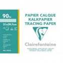 Papier calque Clairefontaine pochette de 12 feuilles format A4 95 grammes