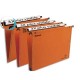 Dossier suspendu armoire ESSELTE boite de 25 matière kraft et bouton-pression Couleur:Orange Utilisation:Tiroir Fond:30mm