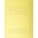 Chemise 3 rabats EXACOMPTA Paquet de 50 avec cadre d'indexage Jura 250 Assortis ou couleur - Jaune