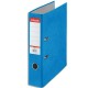 Classeur à levier ESSELTE RAINBOW en carton dos de 8 cm large choix de coloris Couleur:Bleu
