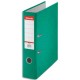 Classeur à levier ESSELTE RAINBOW en carton dos de 8 cm large choix de coloris Couleur:Vert