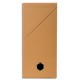 Boîtes de transfert toilées de la marque Exacompta en carton rigide recouvert de papier dimensions 34x25,5 cm Couleur:Havane Dos