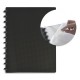 ELBA Protège-documents amovible MEMPHIS A4 60 vues vario zipp PP noir 